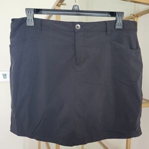 Eddie Bauer Black Skort, Womens 16